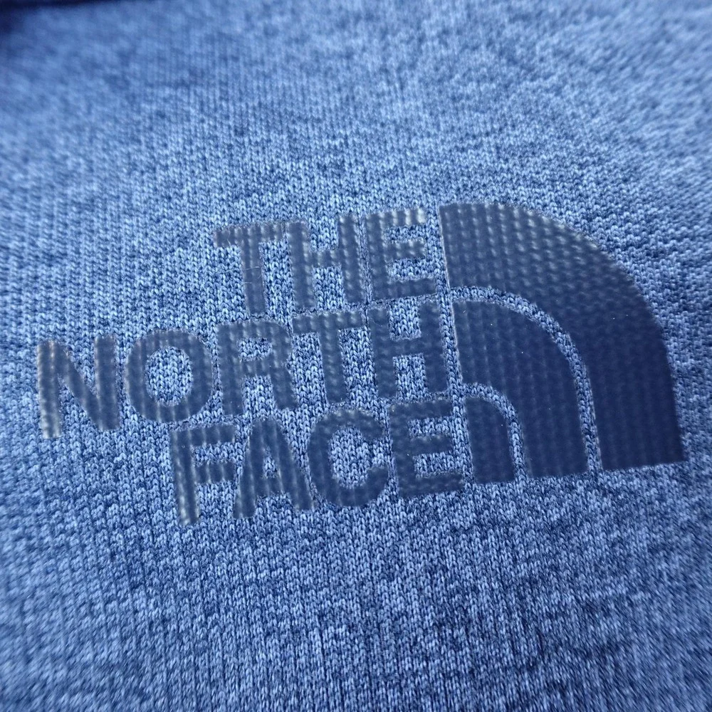 North Face Pullover Mens 2XL Blue 1/4 Zip Performance Sweatshirt Outdoor‎ Hiking